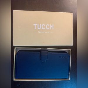 TUCCHI WALLET CASE-Dark blue